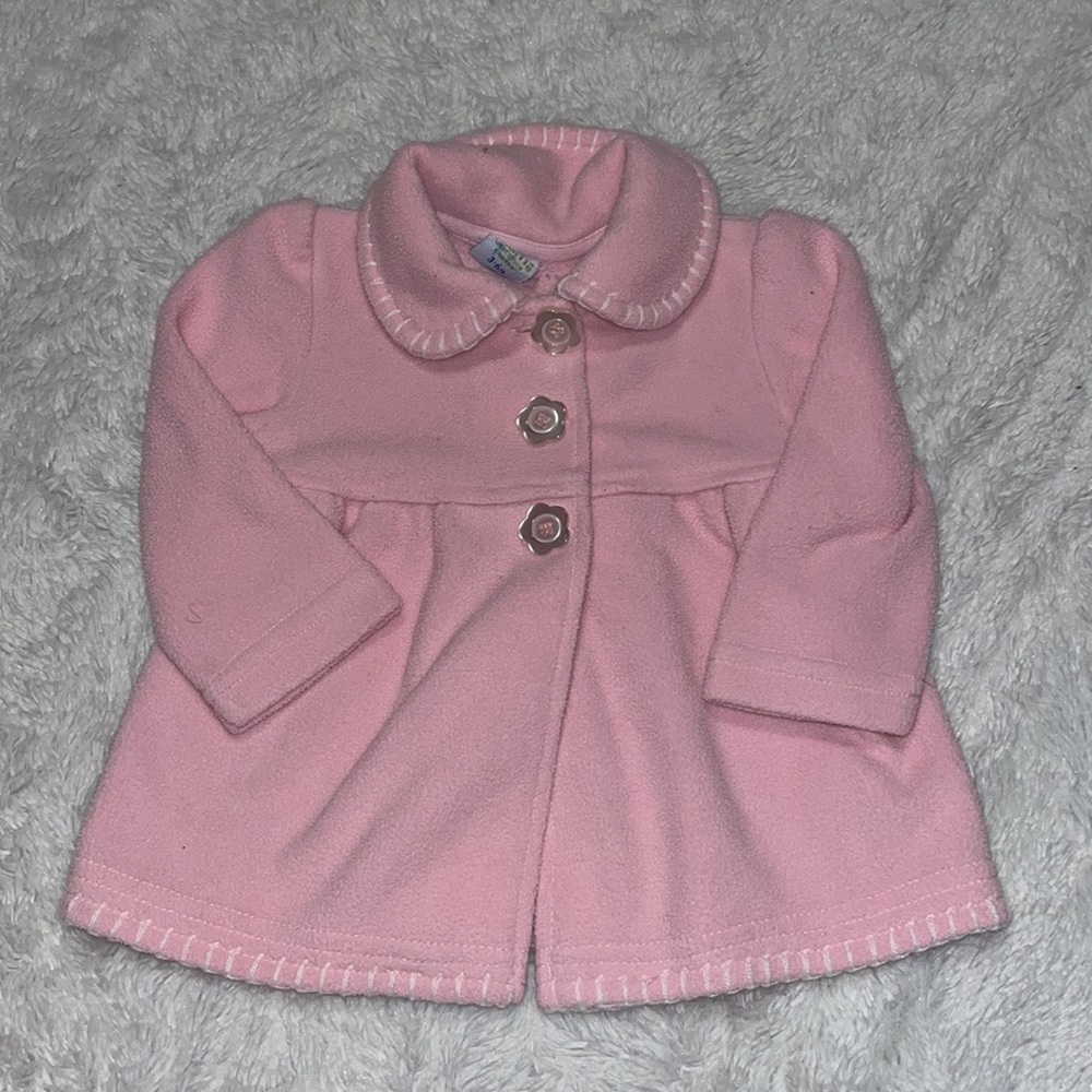 please mum Vancouver pink button up sweater